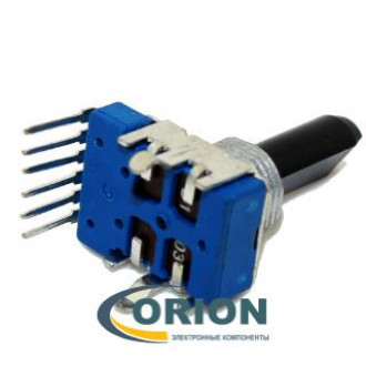 Резистор переменный     10ком x 2  RK1114GH 0,1Вт 6pin [LIN] (Mark: 103)