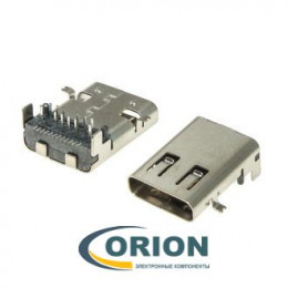 USBA 3.1 С Розетка на плату USB3.1 TYPE-C 24PF-021