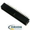 IDC-34MS (BH-34) Вилка 34 контактов на плату, шаг 2.54мм