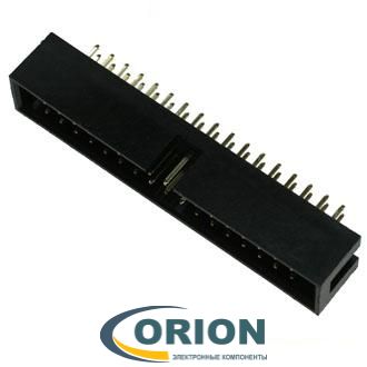 IDC-34MS (BH-34) Вилка 34 контактов на плату, шаг 2.54мм