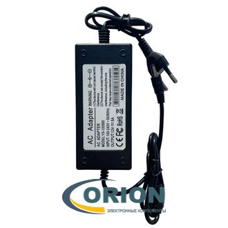 Блок питания 12V/5А (5.5х2.5) YX-120500 с сетевым шнуром