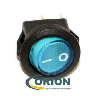 Переключатель, выключатель SMRS-101-2C3-BL/B ON-OFF 250V 3A 2 pin (синий)
