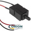 Кнопочный переключатель KDS33 ON-(OFF) (на размыкание) черный 0.1A 20V с проводом