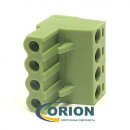 Клеммник разрывной 4 контакта XY2500F-A-04P (2EDGK-04P) 5mm