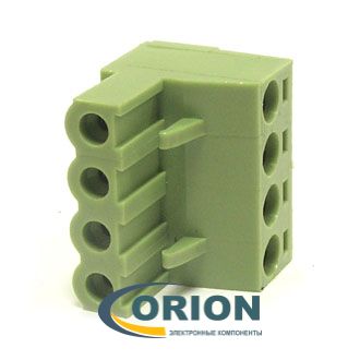 Клеммник разрывной 4 контакта XY2500F-A-04P (2EDGK-04P) 5mm