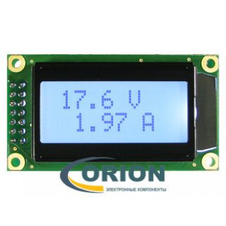 Цифровой вольтамперметр постоянного тока 0...10А/0...100V позитив/белый [SVAL0013PW-100V-I10A]