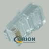 PiN штекер TP8P8C cat.5E RJ-45 прозрачный