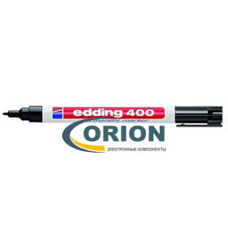 Маркер Edding E-400 (1,0мм) черный для печатных плат - заправляемый