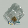 PiN штекер TP6P4C RJ-11 (линия)