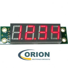SHD0032R четырехразрядный светодиодный семисегментный дисплей со сдвиговым регистром, красный