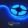 Светодиодная лента герметичная 3528 синяя, шир. 8мм, отрезок 5см (3 LED) 12в (Класс "B")