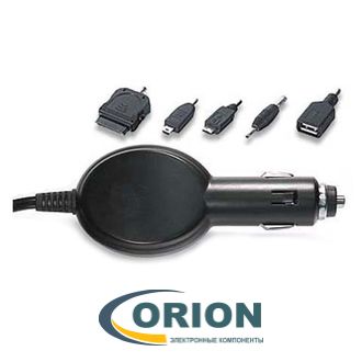Автомобильный адаптер  5V 1000mA Multimedia 1000/Route ROBITON