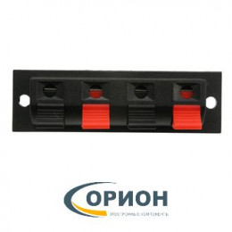 Колодка акустическая четверная пластик на корпус 10-0032 / 19*63 mm