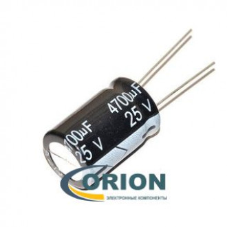 Конденсатор   4700uf  25V CHINA (+105C) SW 16х27