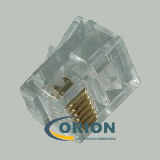 PiN штекер TP6P6C RJ-12