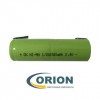 Аккумулятор 1/2A 2.4V 1500mAh NiMh 17х56 пластинчатые выводы
