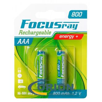 Аккумулятор R03/AAA 1.2V 800mАh NiMh FOCUSRAY [2 штуки]