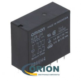 Реле G2R-24 12VDC 5A 2C OMRON