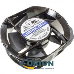 Вентилятор 172x150x51mm AC 220V 0.30A JAMICON JA1751H2BON-T клеммы 2 pin