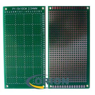 Макетная плата односторонняя  50х100мм шаг 2.54мм (№ 226 / PCB)