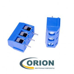 Клеммник винтовой 3 контакта DG306-5.0-03P-12-00A[H] 5mm