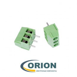 Клеммник винтовой 3 контакта DG350-3.5-03P-14-00A[H] 3.5mm
