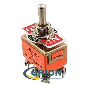 Тумблер E-TEN 1322 ON-OFF-ON 250VAC 15A