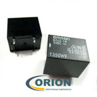 Реле G5LE-14  5VDC 10A 1C OMRON