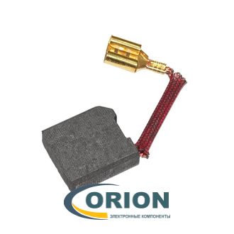 Щетки графитовые 6x16x17 для Интерскол ДП-190/1600М, ДП-210/1900М TITAN (комплект 2шт)