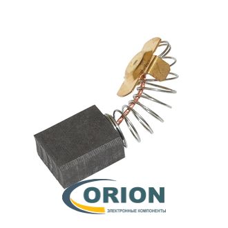 Щетки графитовые 8x14.5x17 для Интерскол УШМ-2300Wt TITAN (комплект 2шт)