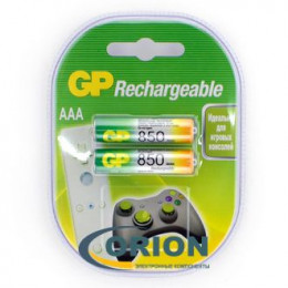 Аккумулятор R03/AAA 1.2V 850mАh NiMh GP [2 штуки]