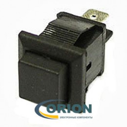 Кнопка PBS-15B OFF-(ON) 250V 2A черная