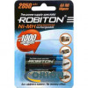 Аккумулятор R6/AA 1.2V 2850mАh NiMh ROBITON [2 штуки]