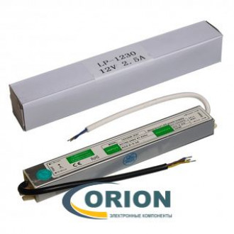 AC/DC преобразователь    12V/2.5A 30W IP67 LP-1230