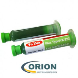 Флюс гель YX-223 Flux type (зеленый) 10гр Yaxun картридж