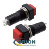 Кнопка PBS-12A ON-OFF 250V 3A красная