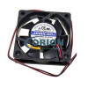 Вентилятор  60х60х15mm DC 12V 0.17А (скольжения) JAMICON JF0615S1H-R с гибким отводом 250мм 2pin
