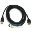 Шнур USB A штекер - USB A гнездо  3.0м (v2.0) GEMBIRD CCP-USB2-AMAF-10