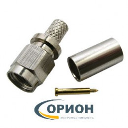 Штекер SMA-C58P под обжим на кабель RG-58
