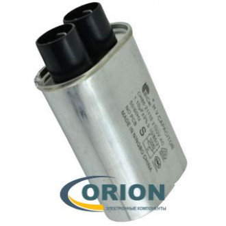 Конденсатор СВЧ 1.10uf 2100V (±3%) 52x33x103 клеммы LAST ONE