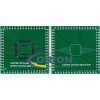 Переходник 3 в 1 SQFP64-7x7mm Pitch 0.4 mm / QFP64 14x14mm Pitch 0.8 mm / TQFP64-12x12mm Pitch 0.5 m