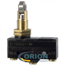 Микропереключатель Z-15GQ21-B ON-(ON) 250V 15A с поперечным роликом