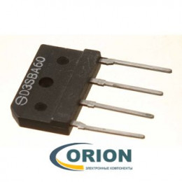 Диодный мост D3SBA60 Thin SIP-4