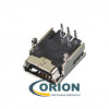 USB mini Розетка на плату угловая 5pin DIP