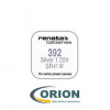 Батарейка 392 (SR41W) 1.55V Renata 3.6х7.9мм (G3)