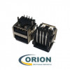 USBA-2FR Розетка на плату сдвоенная горизонтальная 2x4pin на плату