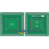 Переходник 3 в 1 QFP144 Pitch 0.65 mm / CQFP144 Pitch 0.635 mm / SQFP144 Pitch (V006)