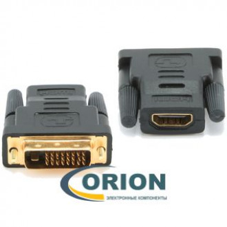Переходник HDMI гнездо - DVI штекер Gembird A-HDMI-DVI-2