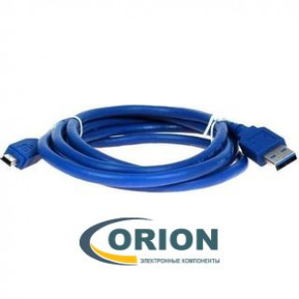 Шнур USB3.0 A штекер - USB3.0 mini-B(10P) штекер 1.8м (v3.0) Orient MU-310