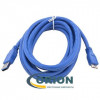 Шнур USB3.0 A штекер - USB3.0 micro-B(10P) штекер 1.8м (v3.0) Cablexpert CCP-MUSB3-AMBM-6